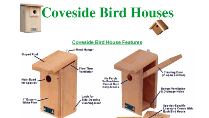 eshop at Coveside Bird Houses's web store for Made in the USA products